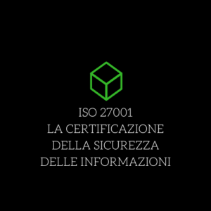 certificazione iso 27001